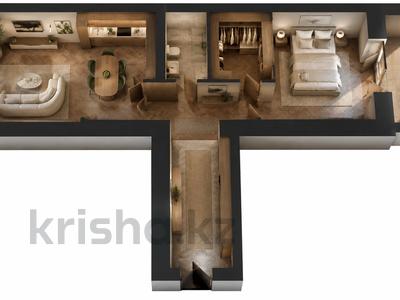 2-комнатная квартира · 63.3 м² · 5 этаж, мкр Юго-Восток, Таттимбета 41 за 20.5 млн 〒 в Караганде, Казыбек би р-н
