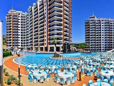 2-комнатная квартира · 55 м² · 1/9 этаж, Азура Парк 7 за 73.8 млн 〒 в Аланье