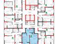 2-бөлмелі пәтер · 52.4 м² · 4/18 қабат, Сыганак 26/2 — Хан Шатыр, школы, школы Binom, детские садыСтроится ECO PARK, бағасы: ~ 41.4 млн ₸ в Астане — фото 2