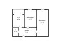 1-комнатная квартира · 41.8 м² · 2/5 этаж, Бокенбай батыра за 16.5 млн 〒 в Актобе, мкр Авиагородок — фото 18