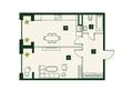 2-комнатная квартира · 59.2 м², мкр Коктобе, Талгата Бигельдинова 138 за ~ 56.8 млн ₸ в Алматы, Медеуский р-н — фото 3