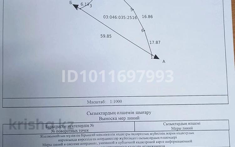Жер телімі · 9.66 сотық, Аскар Токпанова — Магазин Лёлик Болик, бағасы: 11 млн ₸ в Комсомоле — фото 2