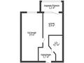1-бөлмелі пәтер · 39 м² · 9/9 қабат, Жиенгали Тлепбергенова, бағасы: 14 млн ₸ в Актобе — фото 10