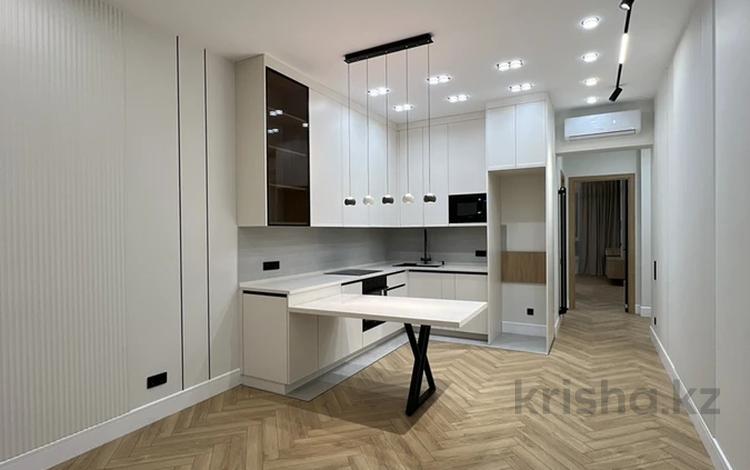 3-бөлмелі пәтер · 90 м² · 11/12 қабат, Розыбакиева 197/2, бағасы: 123 млн ₸ в Алматы, Бостандыкский р-н — фото 2