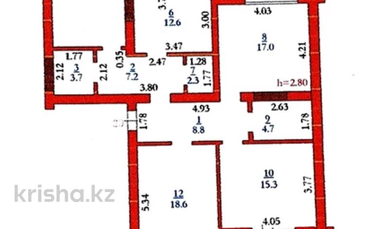 4-бөлмелі пәтер · 110 м² · 5/5 қабат, Алтын орда ш/а., бағасы: 33.5 млн ₸ в Актобе, мкр. Алтын орда — фото 2