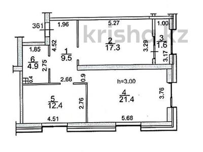 2-бөлмелі пәтер · 67.1 м² · 2/12 қабат, мкр Калкаман-2, Ашимова, бағасы: 42.5 млн 〒 в Алматы, Наурызбайский р-н