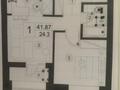 2-бөлмелі пәтер · 42 м² · 6/7 қабат, А. Байтурсынова 37/3, бағасы: 16.5 млн ₸ в Астане, Алматы р-н — фото 2