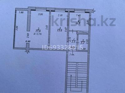 2-комнатная квартира, 52 м², 2/5 этаж, 11-й мкр 36 за 11.5 млн 〒 в Актау, 11-й мкр