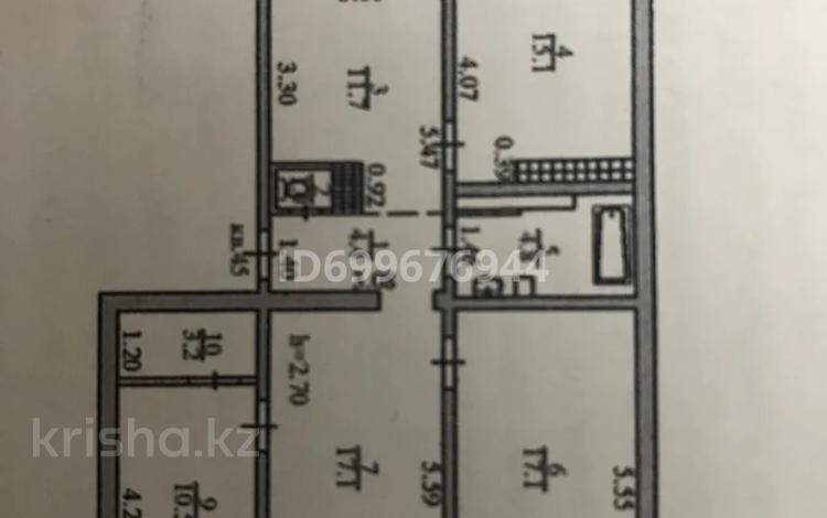 4-бөлмелі пәтер · 85.9 м² · 3/5 қабат, Мамыр-2 ш/а. 8, бағасы: ~ 58.5 млн ₸ в Алматы, Ауэзовский р-н — фото 2