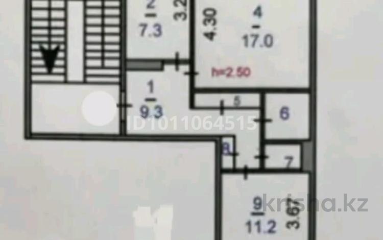 2-комнатная квартира · 55 м² · 4/5 этаж, Тауелсiздik — Бородина за 25.5 млн ₸ в Костанае — фото 2