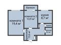2-комнатная квартира · 60 м² · 2/5 этаж, Павлова за 24.6 млн ₸ в Костанае — фото 2