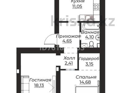 Продажа квартир в Астане: 3-комнатная квартира · 61.4 м² · 1/9 этаж, Е 496 7 — Мәнгілік за ~ 45.6 млн 〒 3-комнатная квартира · 61.4 м² · 1/9 этаж, Е 496 7 — Мәнгілік за ~ 45.6 млн 〒 в Астане, Есильский р-н