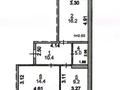 2-бөлмелі пәтер · 57.4 м² · 9/9 қабат, Аэропорт 17, бағасы: 23.5 млн ₸ в Костанае — фото 2