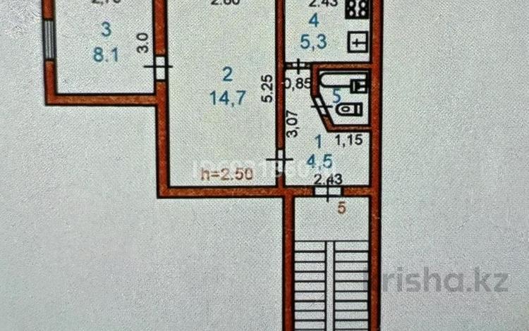 2-комнатная квартира, 36.1 м², 2/5 этаж, мкр СМП 136, СМП-136 1 за 10.5 млн 〒 в Атырау, мкр СМП 136 — фото 2