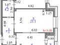 2-бөлмелі пәтер · 73 м² · 9/14 қабат, Кабанбай батыра 56а — Станция LRT «Улы дала», бағасы: ~ 75 млн ₸ в Астане, Есильский р-н — фото 11