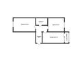 2-бөлмелі пәтер · 67.6 м² · 1/12 қабат, Юбилейный, бағасы: 27.6 млн ₸ в Костанае — фото 16