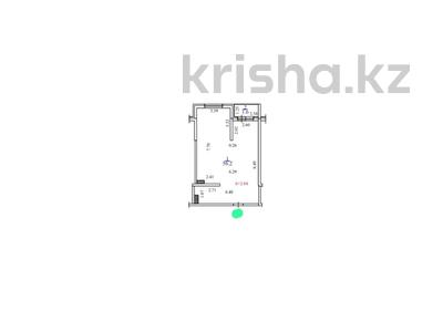 2-комнатная квартира · 57.8 м² · 4/7 этаж, мкр Томирис, Рыскулова 103/6 за 39 млн ₸ в Алматы, Алатауский р-н