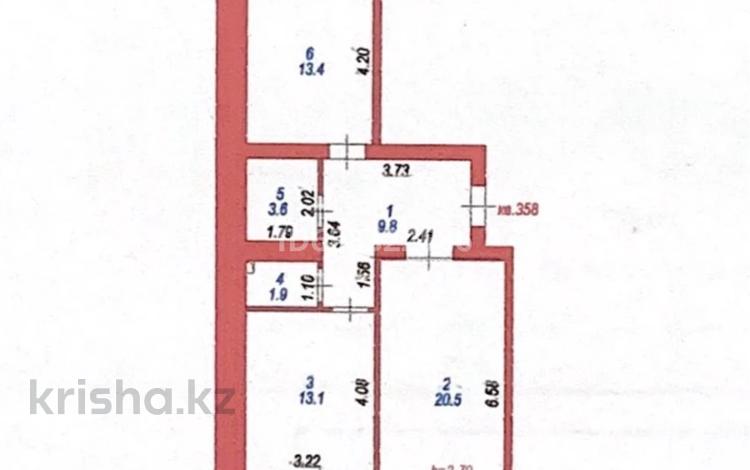 2-бөлмелі пәтер · 64.3 м² · 7/10 қабат, Нарикбаева 9 — Шоссе Коргалжын - Айтеке би, бағасы: 40 млн ₸ в Астане, Нура р-н — фото 2
