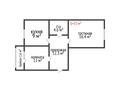 2-комнатная квартира · 55 м² · 8/9 этаж, Аэропорт 19 за 21.5 млн 〒 в Костанае — фото 7