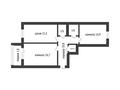 2-комнатная квартира · 68 м² · 3/5 этаж, Алтынсарина за 34.2 млн ₸ в Костанае — фото 20