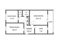 3-комнатная квартира · 65.7 м² · 1/5 этаж, кобыланды батыра 30 за 25.3 млн 〒 в Костанае — фото 10