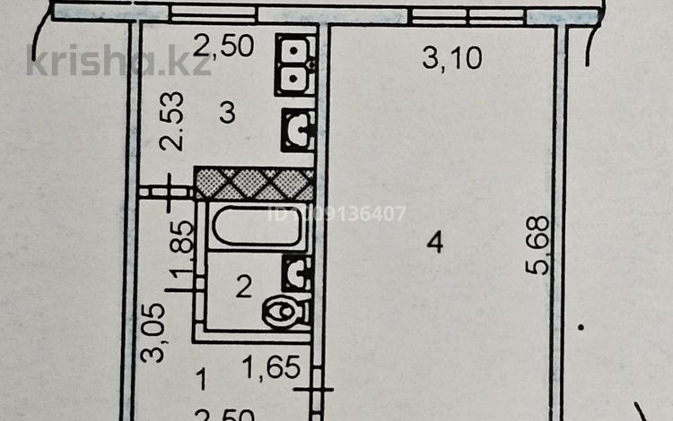 1-комнатная квартира · 31 м² · 5 этаж, Жибек-жолы 32 за 12.3 млн ₸ в Шымкенте, Енбекшинский р-н — фото 10