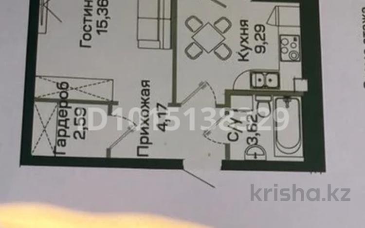 1-комнатная квартира · 37 м² · 9/9 этаж, Улы Дала 36 — Туран, Улы Дала за 29.9 млн ₸ в Астане, Нура р-н — фото 2