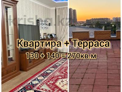 3-бөлмелі пәтер · 130 м² · 6/9 қабат, Абая 63, бағасы: 64 млн ₸ в Астане, р-н Байконур