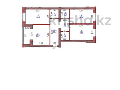 3-комнатная квартира · 96 м² · 2 этаж, Жумагалиева 39 за 28.8 млн 〒 в Уральске