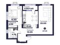 2-бөлмелі пәтер · 67.45 м², вдоль ул.Толеметова, бағасы: ~ 28.3 млн ₸ в Шымкенте, Абайский р-н — фото 3
