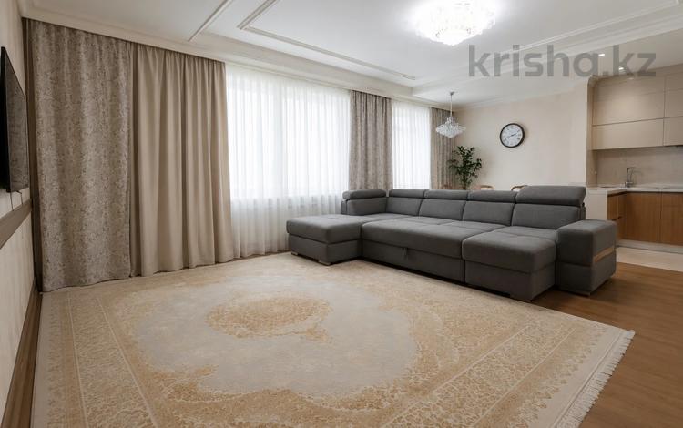 3-комнатная квартира · 112 м² · 6/18 этаж, мкр Рахат, Аскарова за 107 млн ₸ в Алматы, Наурызбайский р-н — фото 2