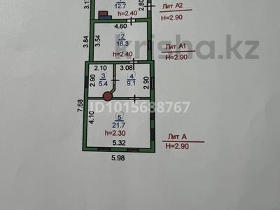 Жеке үй · 4 бөлме · 65.2 м² · 3.97 жүзд., Фролова 96, бағасы: 14.5 млн ₸ в Костанае