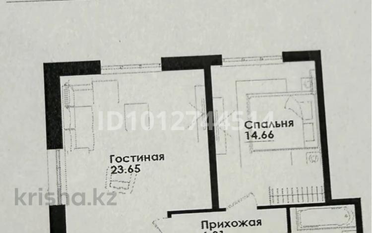 2-бөлмелі пәтер · 63 м² · 2/9 қабат, Улица Симферопольская 1/2 — Cулейменова, бағасы: 63.5 млн ₸ в Алматы, Ауэзовский р-н — фото 2