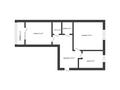 2-комнатная квартира · 51.6 м² · 4/6 этаж, Абая за 18 млн ₸ в Кокшетау — фото 6