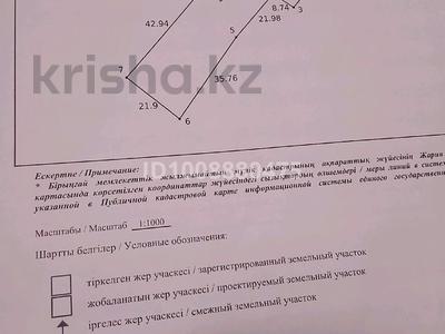 Жер телімі · 20 сотық, Ш.Калдаякова 38А, бағасы: 18 млн ₸ в Таразе