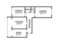 3-комнатная квартира · 76 м² · 6/10 этаж, Маяковского 101/1 за 28.5 млн ₸ в Костанае — фото 2