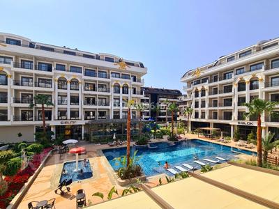 2-комнатная квартира · 40 м² · 1/4 этаж, Oba, 07460 Alanya/Antalya за 82 млн 〒 в Аланье