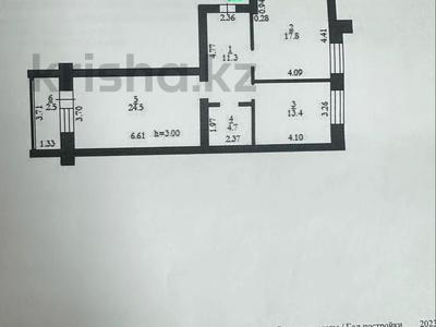 2-комнатная квартира, 74.2 м², 2/6 этаж, мкр. Алтын орда за 22.5 млн 〒 в Актобе, мкр. Алтын орда