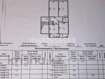 3-комнатная квартира · 71.3 м² · 1/5 этаж, 5 мкр 12 — Бесінші ықшам ауданы 12 үй, 63 квартира за 15 млн 〒 в Кульсары