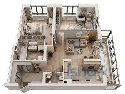 3-бөлмелі пәтер · 100 м² · 12/12 қабат