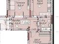 2-бөлмелі пәтер · 71.96 м² · 13/16 қабат, Ш. Айтматова 57, бағасы: ~ 35.6 млн ₸ в Астане, Нура р-н