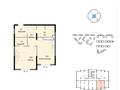 2-бөлмелі пәтер · 54.7 м², Жандосова, бағасы: 38 млн ₸ в Алматы, Бостандыкский р-н — фото 13
