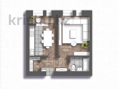 1-бөлмелі пәтер · 44.36 м², мкр. Алтын орда 228/3 — РЯДОМ НОВАЯ ШКОЛА И САДИК, бағасы: ~ 15.1 млн 〒 в Актобе