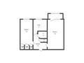 2-бөлмелі пәтер · 45 м² · 3/5 қабат, Корчагина 84, бағасы: 12.4 млн ₸ в Рудном — фото 14