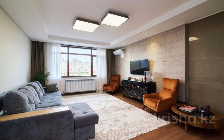 3-комнатная квартира · 129.9 м² · 6/28 этаж, Нажимеденова 4 за 98 млн ₸ в Астане, Алматы р-н — фото 44
