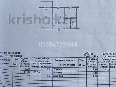 2-бөлмелі пәтер, 50 м², 1/9 қабат, мкр 11 24 — Керуен сити, бағасы: 16 млн 〒 в Актобе, мкр 11