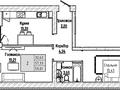 2-комнатная квартира · 59 м² · 8/9 этаж, Айтматова 21 за 29 млн ₸ в Астане, Нура р-н — фото 2
