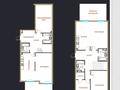 5-комнатная квартира · 245.1 м² · 1/3 этаж, мкр Юбилейный, Ондасынова 1/1 за ~ 330.9 млн ₸ в Алматы, Медеуский р-н — фото 2