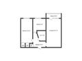 2-бөлмелі пәтер · 45.5 м² · 5/5 қабат, Корчагина 174, бағасы: 8 млн ₸ в Костанайской обл. — фото 23