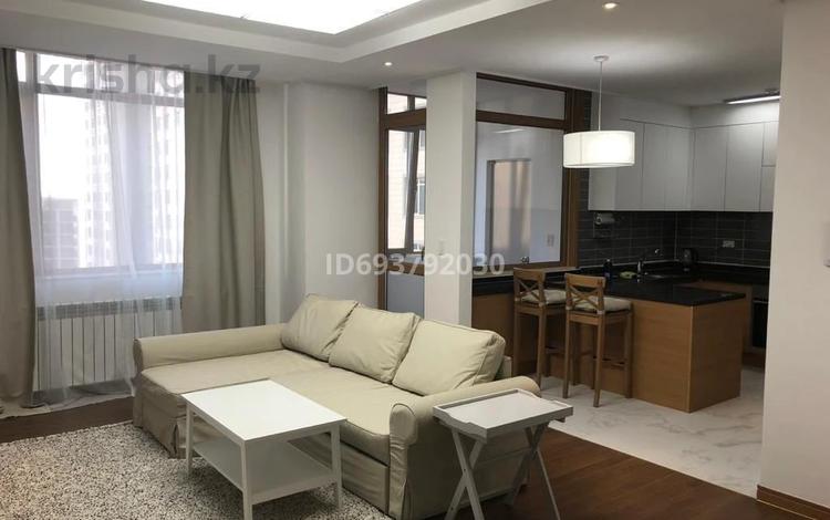 2-комнатная квартира · 75.5 м² · 9/20 этаж, Кабанбай батыра 43В за 400 000 ₸ в Астане, Есильский р-н — фото 2